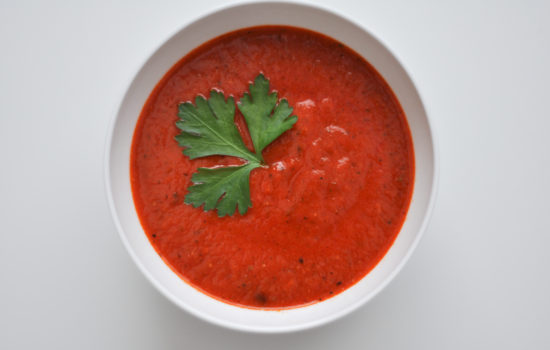 Spicy Roasted Red Pepper Sauce, Dairy Free